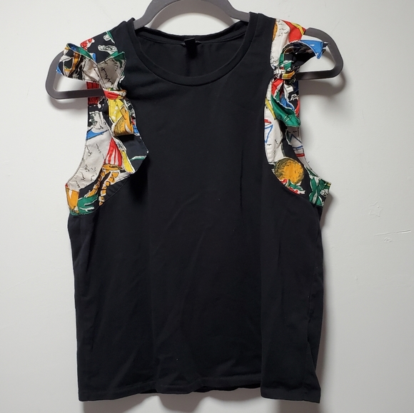 J. Crew Tops - J. Crew Tank Top Bow Sleeve Detail Size Medium